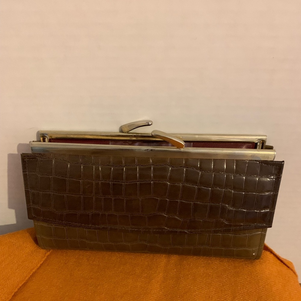 Alligator Calf Skin Wallet